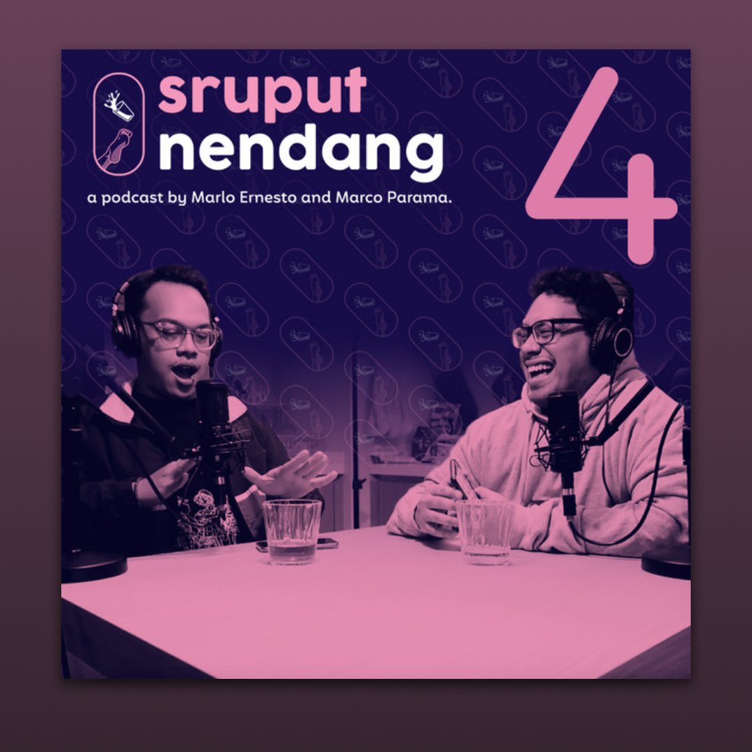 Podcast favorit aku tahun ini jatuh pada mereka ❤🤣 #sruputnendang