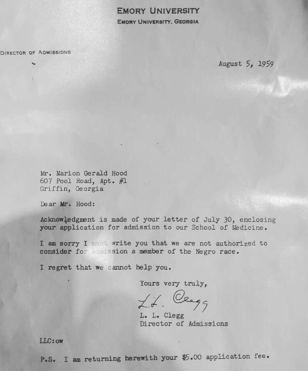 For anyone asking why we fight so hard, read this letter. For anyone asking why there are so few #BlackMeninmedicine, read this letter. For anyone on any admissions committee on any level, read this letter. Thanks @MelaninDocTweet for this powerful letter #BlackHistoryMonth