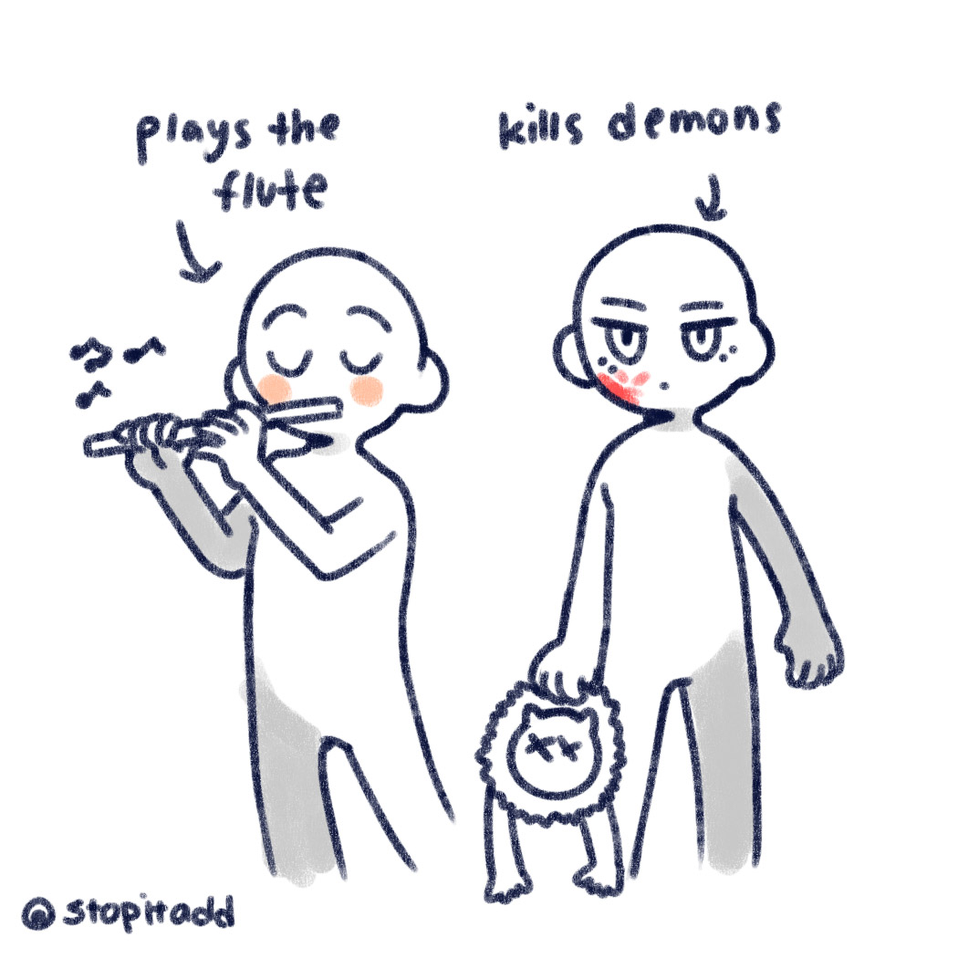 Here is my very specific ship dynamic :) 