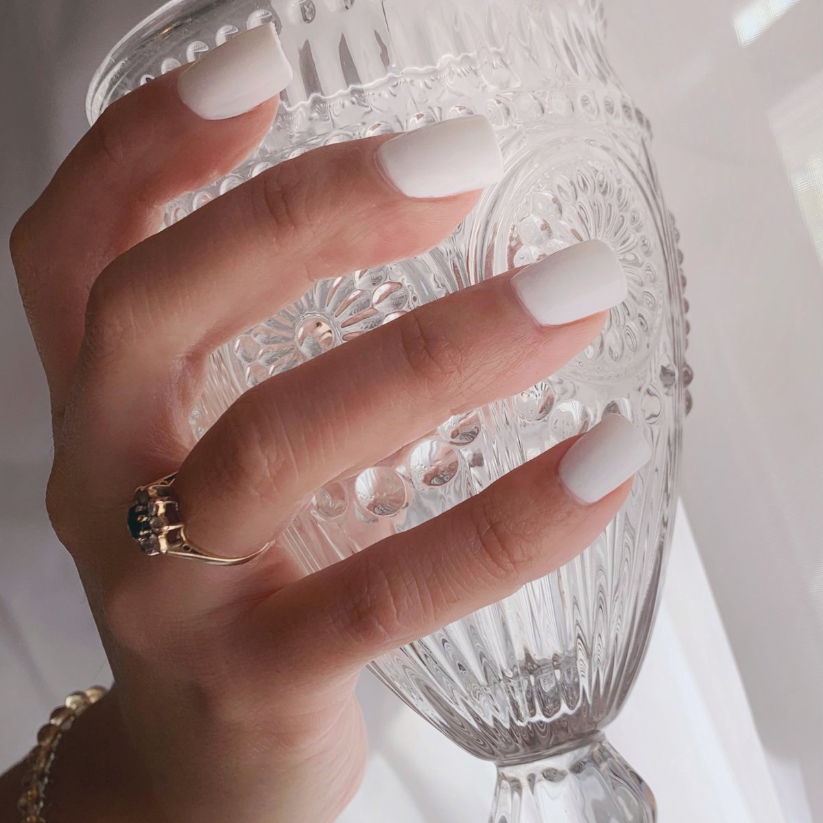 Raise your glasses to a variety of China Glaze colors, now available at @CVS_Beauty! 🥂 
Shade: White on White