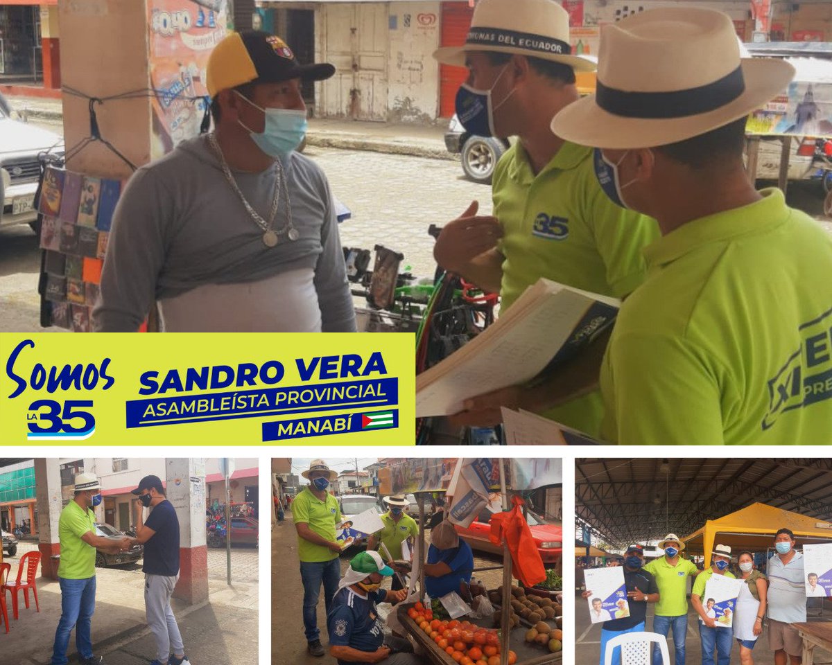 Tuvimos la oportunidad de conversar con los queridos coterráneos del Cantón Rocafuerte. Manabí es una provincia con gran potencial turístico y económico, es nuestra misión impulsar iniciativas que permitan el desarrollo de esta hermosa y bendecida tierra.
#SomosLa35