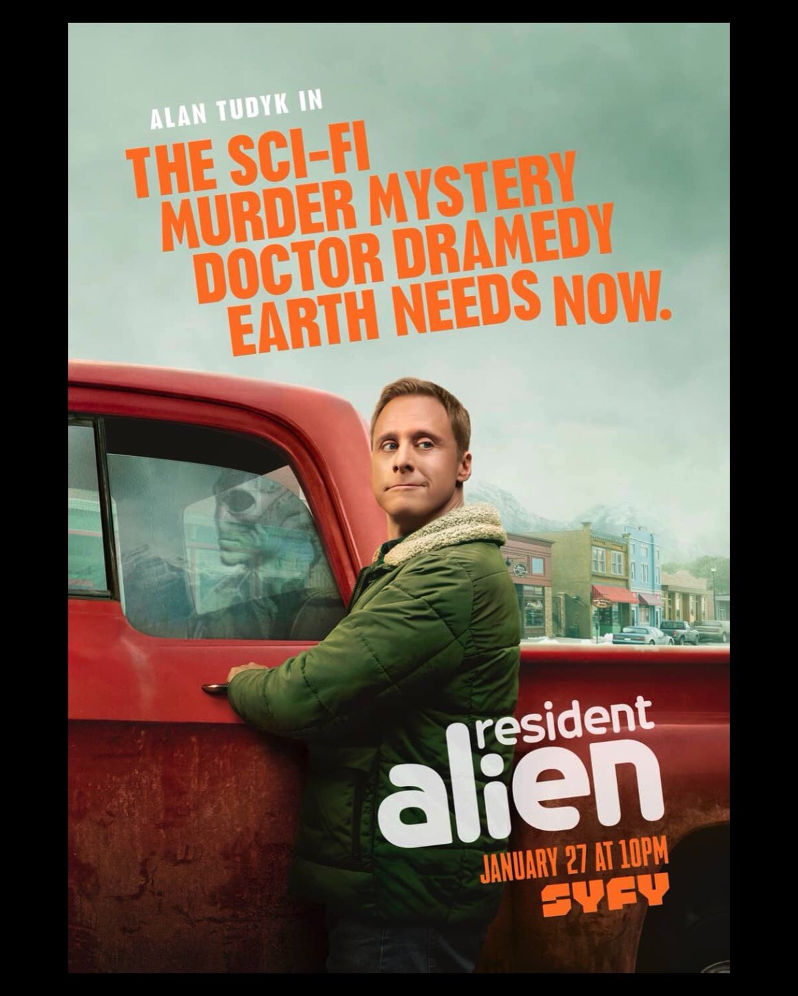 تويتر You Dai على تويتر レジデント エイリアン Resident Alien アメリカで放送されたばかりの新作ドラメディ ドラマ コメディ エイリアンが人間社会に溶け込みながら殺人事件を解決していくというぶっ飛んだ内容 まじで 面白い 早く日本にも輸入されます