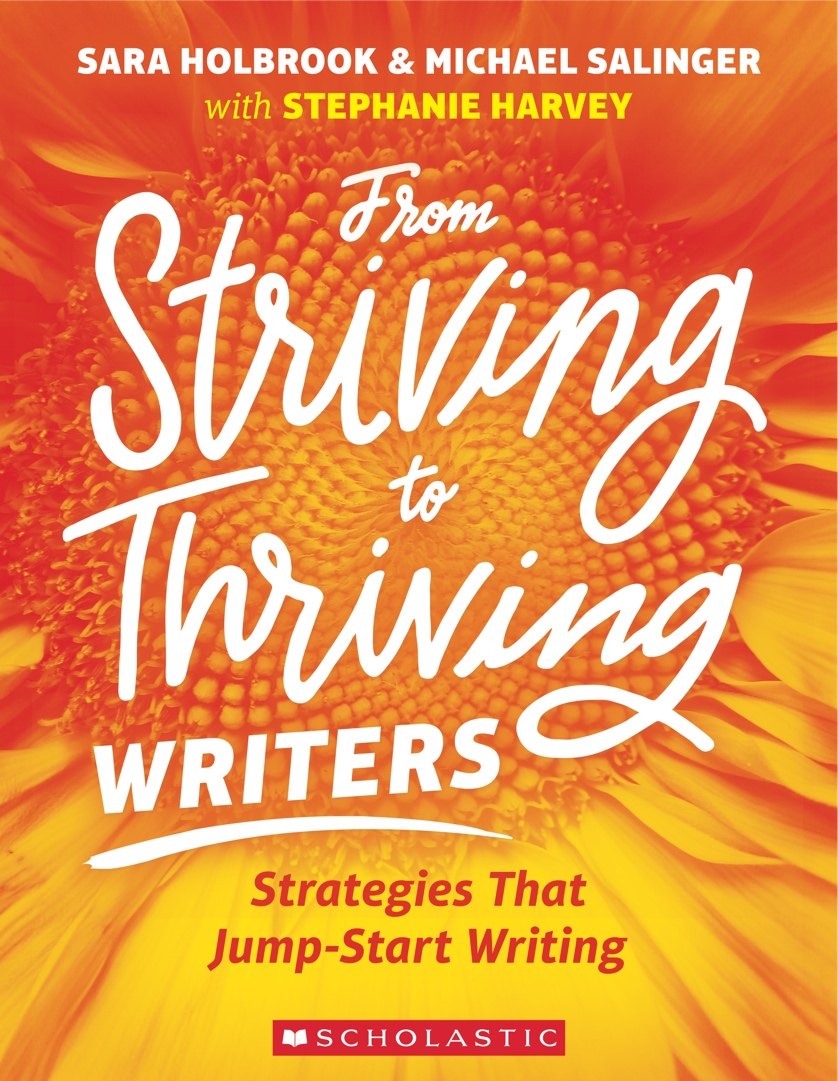 saraholbrook's tweet photo. So excited to have our second From Striving to Thriving Writers book study session with North Dakota Reading Association tomorrow. See you soon and can't wait to see some samples out of your classrooms from last week's study of simile! #NDLIT @ScholasticEd @michaelsalinger https://t.co/NFGddCXBxh
