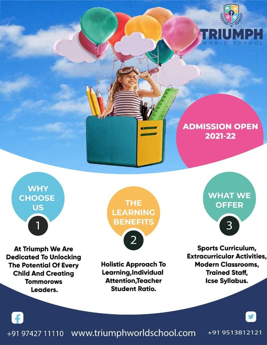 Triumph World School tweet media