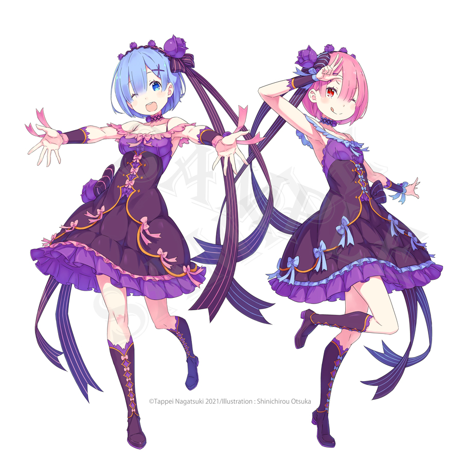 Re ゼロから始める異世界生活 公式 در توییتر Happy Birthday Ram Rem 本日2月2日はラム レムの誕生日 現在渋谷マルイ８fにて開催中の Re ゼロから始めるラムとレムの誕生日生活21 のために描き下ろされた 大塚真一郎先生によるイラストをお届けします