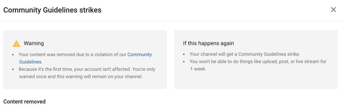 Carl Moon (@themooncarl) on Twitter photo π¨ I NEED YOUR HELP AGAIN π¨
YouTube has done it again! They removed another video by mistake and gave me a "warning"...
Please <a href="/TeamYouTube/">TeamYouTube</a> fix this ASAP! This happens to often...
Please retweet and like to speed up the process! π¨ I NEED YOUR HELP AGAIN π¨
YouTube has done it again! They removed another video by mistake and gave me a "warning"...
Please <a href="/TeamYouTube/">TeamYouTube</a> fix this ASAP! This happens to often...
Please retweet and like to speed up the process!