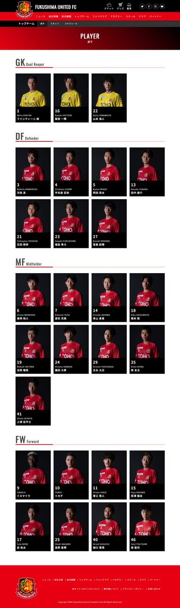 福島ユナイテッドfc 21 Fukushima United Fc Member Hpの一覧ページ写真アップしました 今年もかっこいい路線で カメラマンさんに撮影してもらいました ぜひ顔と名前 覚えてあげてください T Co Sm15etwj2b プロフィールは現在