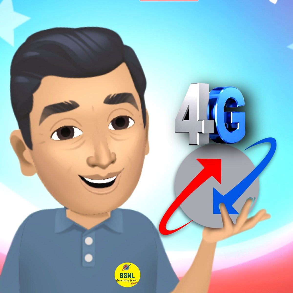 dattadubile's tweet photo. #Bsnl4G_5G
#PRC_to_BSNL 

@rsprasad Sir, kindly provide much needed #BSNL4G technology along with motivation to employees in terms of Govt approved #PRC benefits to #BSNL employees.

@narendramodi
@PMOIndia
@DoT_India
@BSNLCorporate 
जय हिंद 🇮🇳 जय BSNL https://t.co/WdXkcn9YJl