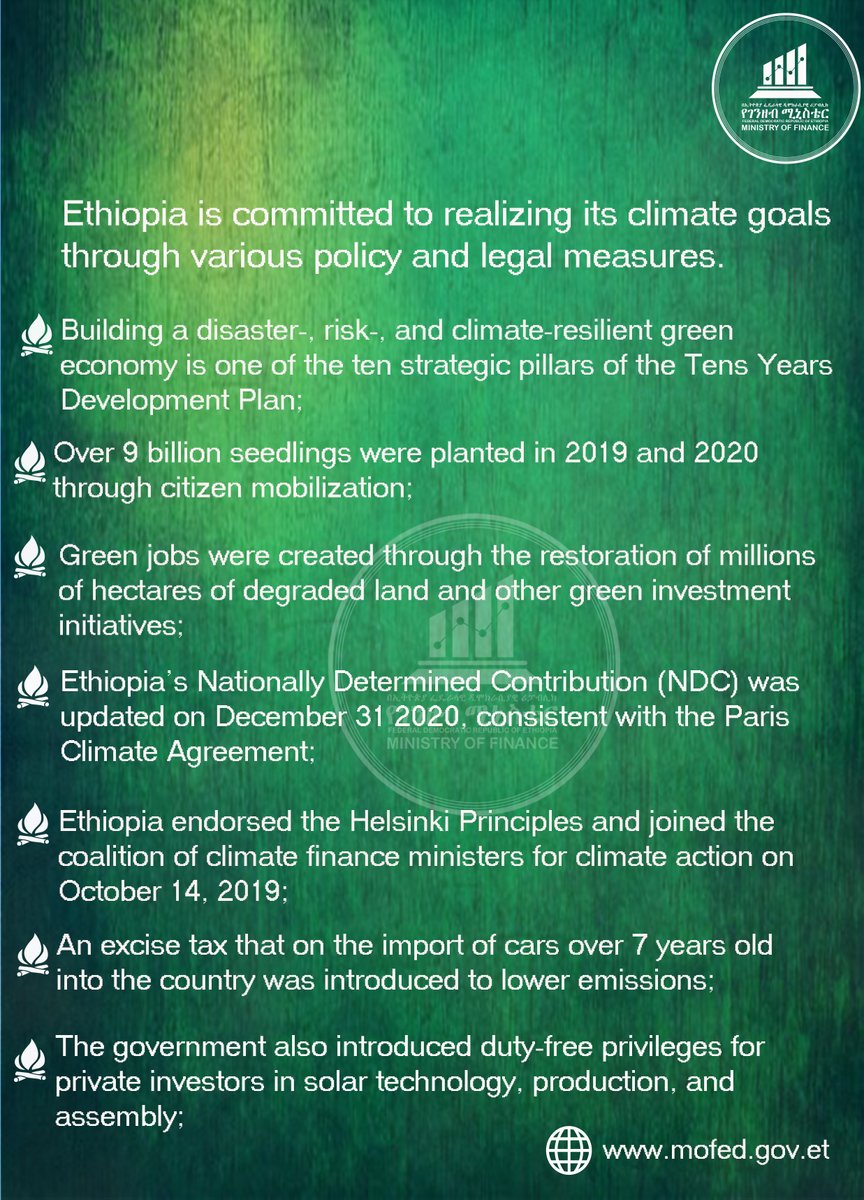 Yusuf Mohammed (@yusufmo79063780) on Twitter photo Ethiopia’s commitment to invest in the green economy is very progressive. #Green_Legacy #500_Million__Saplings <a href="/JanezLenarcic/">Janez Lenarčič</a> <a href="/PowerUSAID/">Samantha Power</a> <a href="/wclimate/">World Climate Foundation</a> <a href="/climate/">Bloomberg Green</a> <a href="/ClimateReality/">Climate Reality</a> <a href="/UNFCCC/">UN Climate Change</a> <a href="/IPCC_CH/">IPCC</a> <a href="/theGCF/">Green Climate Fund</a> <a href="/ClimateGroup/">Climate Group</a> Ethiopia’s commitment to invest in the green economy is very progressive. #Green_Legacy #500_Million__Saplings <a href="/JanezLenarcic/">Janez Lenarčič</a> <a href="/PowerUSAID/">Samantha Power</a> <a href="/wclimate/">World Climate Foundation</a> <a href="/climate/">Bloomberg Green</a> <a href="/ClimateReality/">Climate Reality</a> <a href="/UNFCCC/">UN Climate Change</a> <a href="/IPCC_CH/">IPCC</a> <a href="/theGCF/">Green Climate Fund</a> <a href="/ClimateGroup/">Climate Group</a>