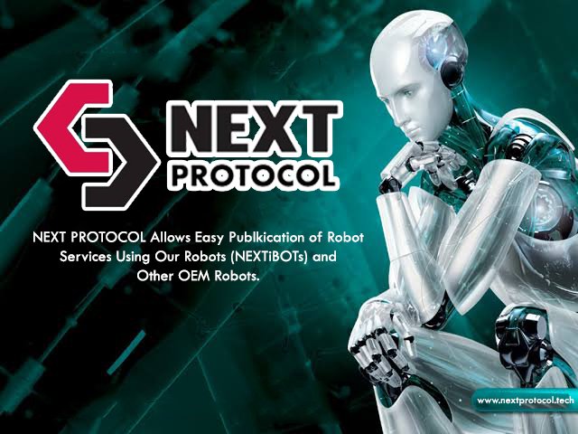 OlaDayo_419O's tweet image. #NextProtocol #cryptoinvestor  #cryptocurrency #blockchain #decentralization #bounty, #robotics, #defi
Next Protocol Allows Easy Publication of Robot Service using NEXiBOTs