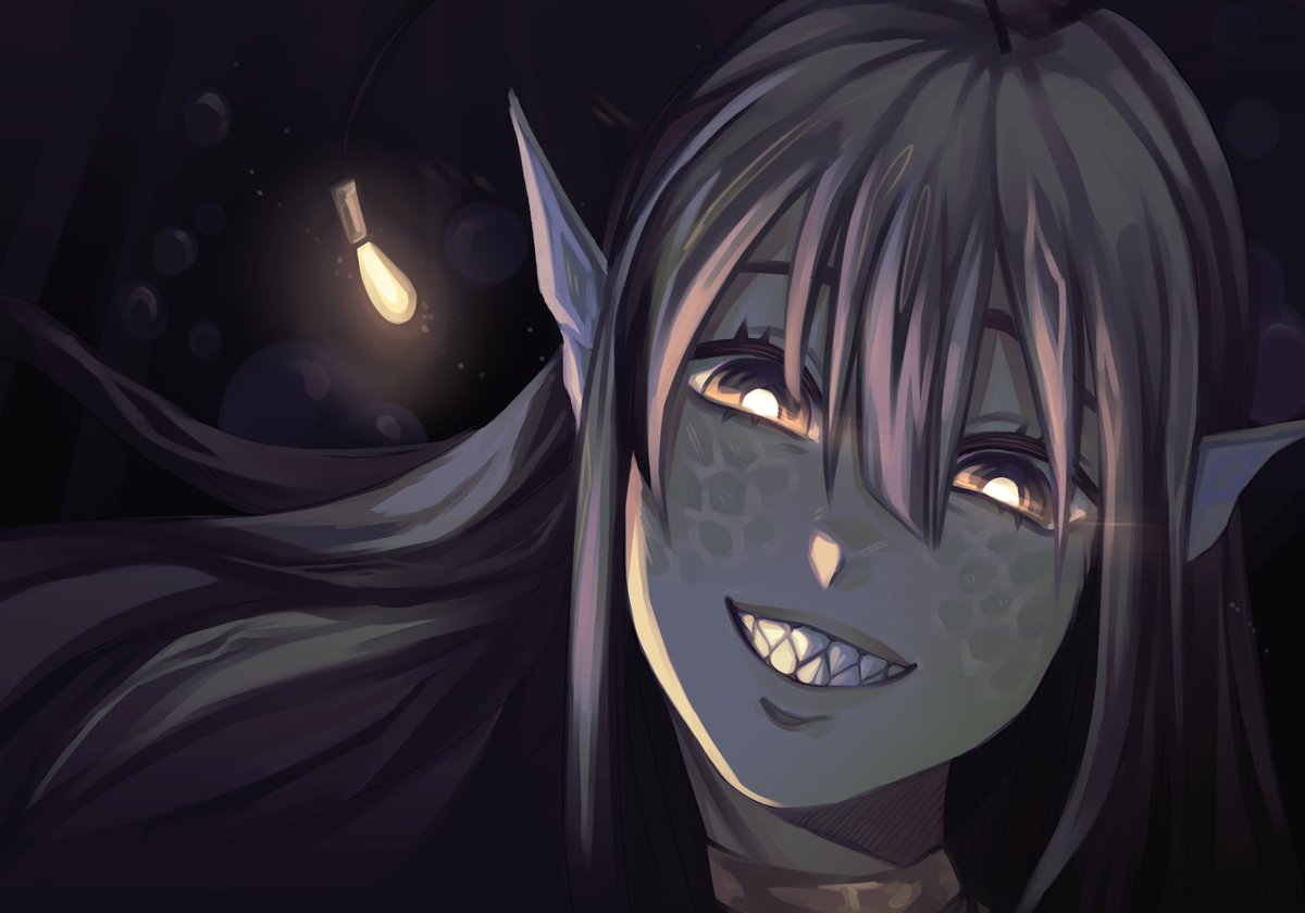 AndromedaVT's tweet photo. POV You are a snack =)
#ARTlerfish #Vtuber https://t.co/GPXfWen7Hs