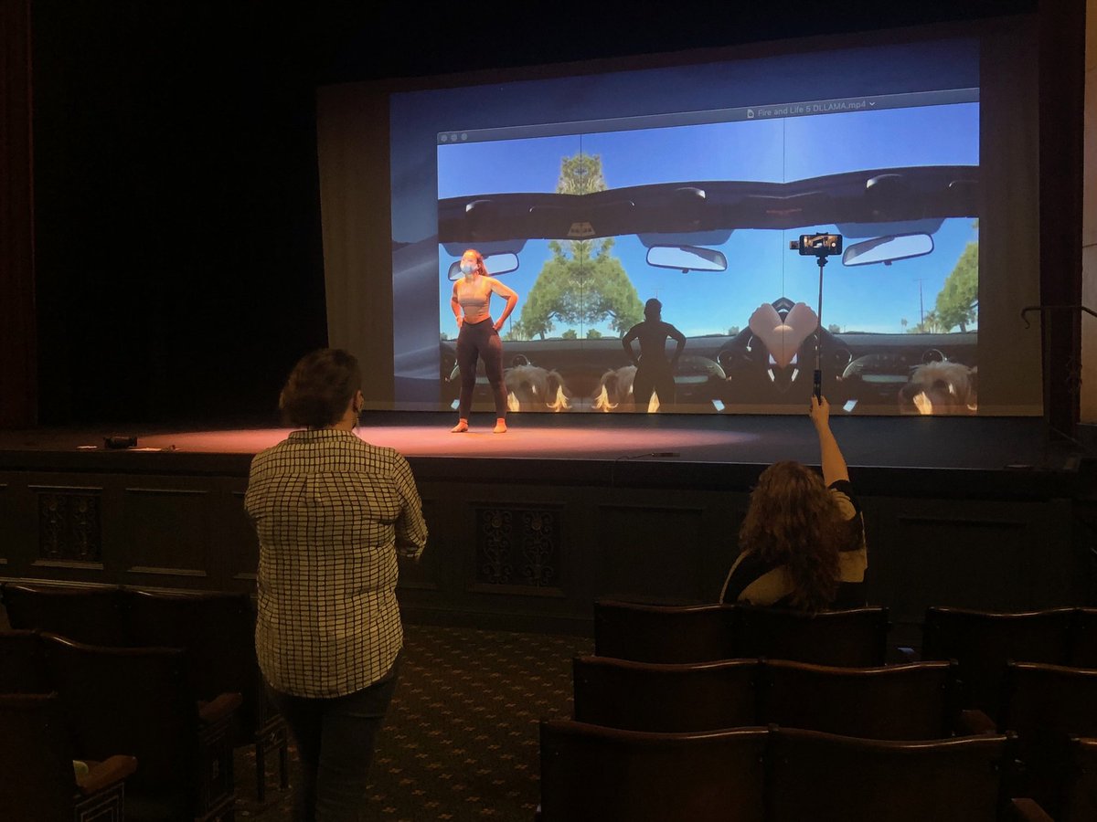 onthevergefest's tweet photo. Don't forget to tune in starting Feb. 14 on https://t.co/xUbl7HvVhM! @LukeTheatre's #virtualconcertseries will include OTV's #SantaBarbaraHomeProject and we cannot wait to share it with you! Enjoy these wonderful behind the scenes moments!!!!!! #virtualOTV #MakingArtInAPandemic๐ญ https://t.co/JGv2eu883U
