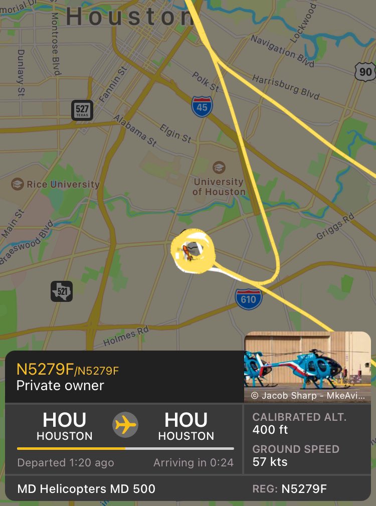 houstonairw's tweet photo. @houstonpolice Playback of HPD FOX activity during this incident #HoustonAir 🇺🇸 https://t.co/jV9umo97h0