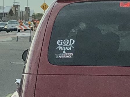 DallanB's tweet photo. How about...
“God
Guns
&
Go Fuck Yourself”
#justathought
#betteralliteration
#butseriously
#gofuckyourself
#YesIAmAngry
#YouShouldBeToo https://t.co/PoxTl3t2Kc
