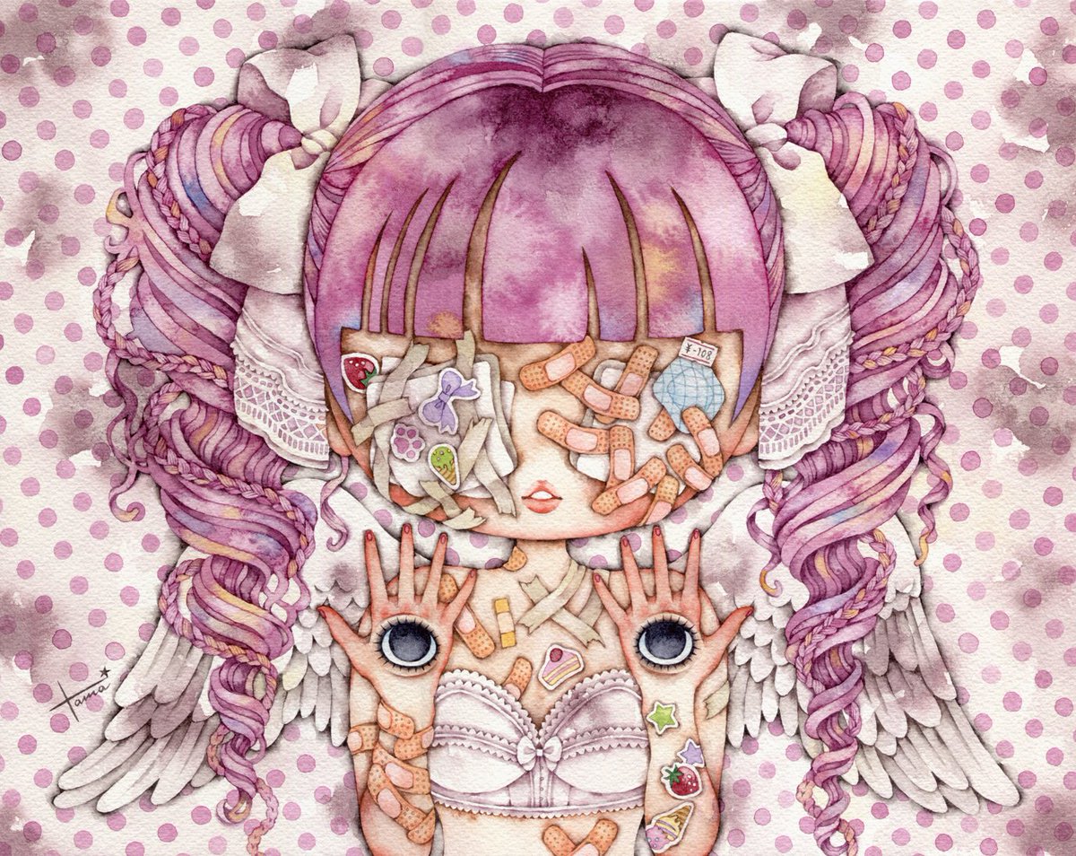 Twoucan たま 少女主義的水彩画家 Tama3xxx