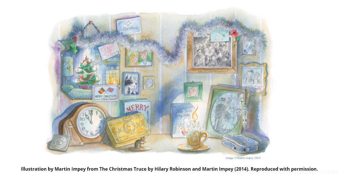 War stories and children's picture books – are they history or literature – or both? 📚
 
<a href="/usqedu/">usqedu</a> academics have explored the balancing of history and literature in children’s picture books about the #WW1 1914 Christmas Truce.

Details: bit.ly/2L9Wu7P