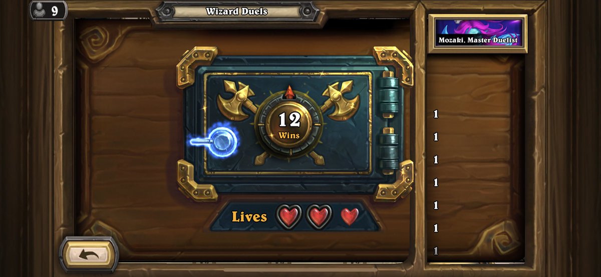 Ansgarman1's tweet photo. This was a good Duels run. https://t.co/8p9U9cLVVr