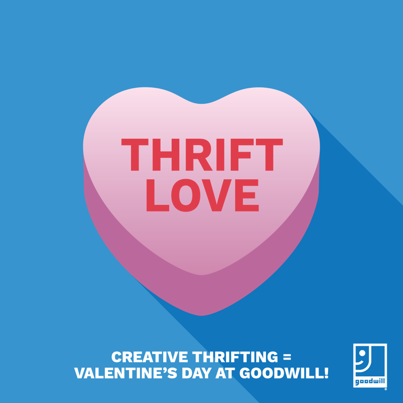 GoodwillIntl's tweet photo. #ValentinesDay is coming up! Thrift something sweet that can also make a difference in your community at #Goodwill! https://t.co/3jsVovw6ZX ❤️ #ThriftLove