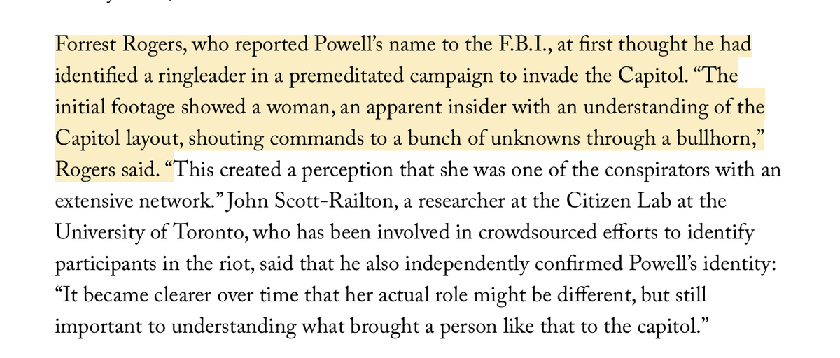 4/ I commend the  @1600PennPooch volunteers &  @Forrest_Rogers for modeling good investigative behavior despite tremendous public interest.We all felt strongly that cases like this should not be made public until serious journalistic investigation w/an admission, or an arrest.