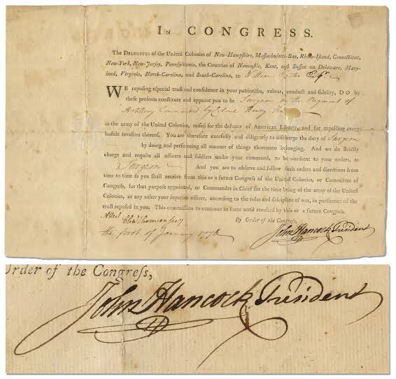 Yokkun ジャパコミ22 6 18 6 19 伝説ではアメリカ大陸会議でイギリス からの独立を宣言 すると決めた時 当時アメリカで最も優秀であった建国の父達ですらも独立宣言書に署名するのをためらっていました というのも仮にイギリスが勝った場合 この