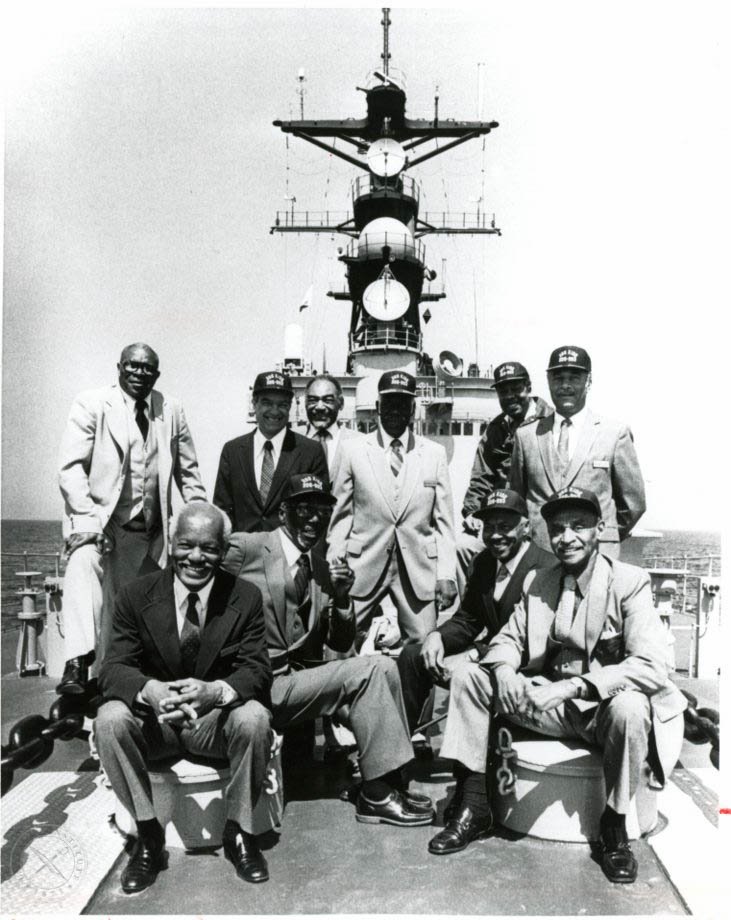 The last of the Golden Thirteen, Frank E. Sublett, died in 2006. They paved the way for Black men & women to serve with distinction as officers in the US Navy for the next seven decades. To learn more about their story, I recommend  https://www.penguinrandomhouse.com/books/625231/the-golden-thirteen-by-dan-goldberg/ /f