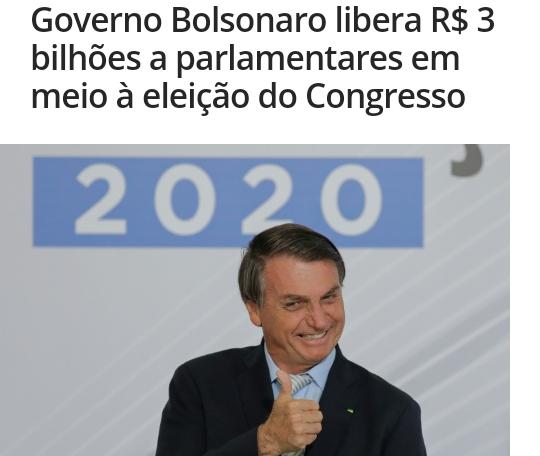 Vamos falar de #BBB21

Como Bolsonaro comprou a prova do líder, levou o colar do anjo e tá fora do paredão até 2022:
