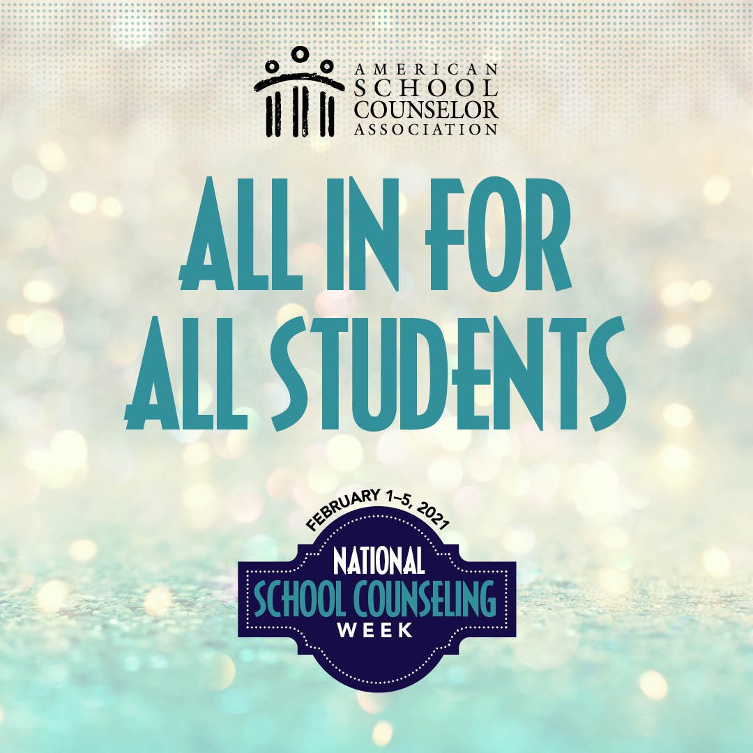 p_deleon2002's tweet photo. National School Counseling Week is Feb. 1–5. We are excited to recognize the work of 110K+ #schoolcounselors across the nation! #NSCW21 I’m all in for students because... Every student matters. #yourstorymatters #ccisdproud https://t.co/P2HQEB6ziQ