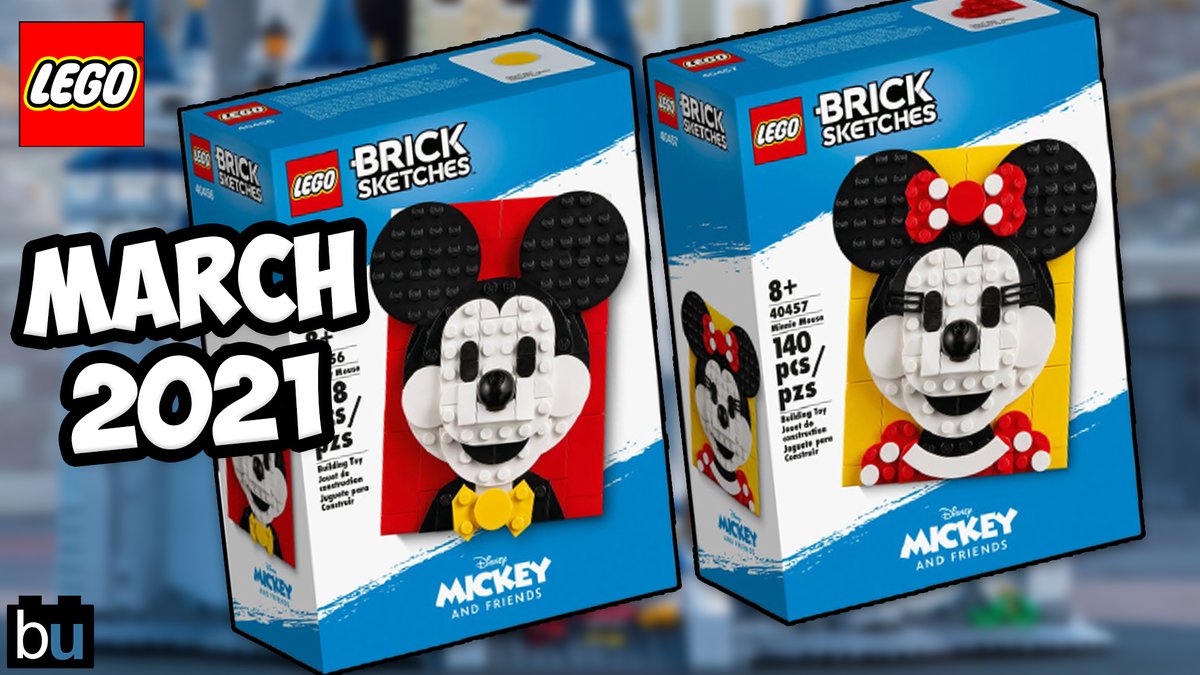 LEGO Brick Sketches Announce LEGO Disney Mickey Mouse and Minnie Mouse #LEGOnews #LEGO2021
youtube.com/watch?v=19CyQX…