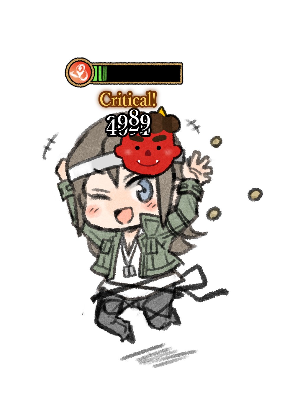 桜井ひよ子 Lv190万能ミルマーナキッズ達が参加する豆まきイベントで鬼の役をやるサイドくん 物防７には過酷な仕事である アークファンの100日お絵描きチャレンジ 鬼のお面はいらすとやさんのを使わせていただきました T Co Lsoqajwkvi Twitter