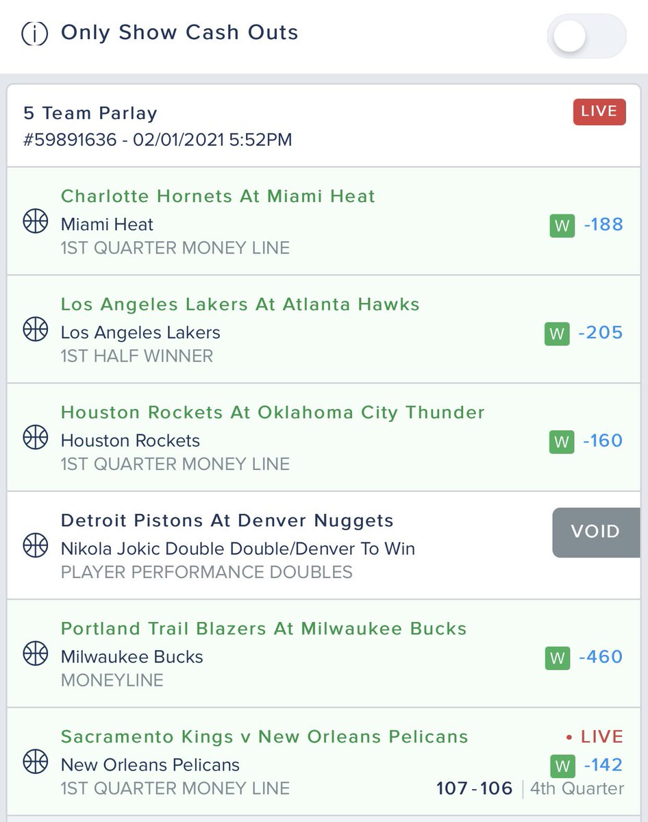 dailyhitter's tweet photo. DAY 1 +2300 PARLAY ✅ GREEEEEN https://t.co/W3IOlzfPGV