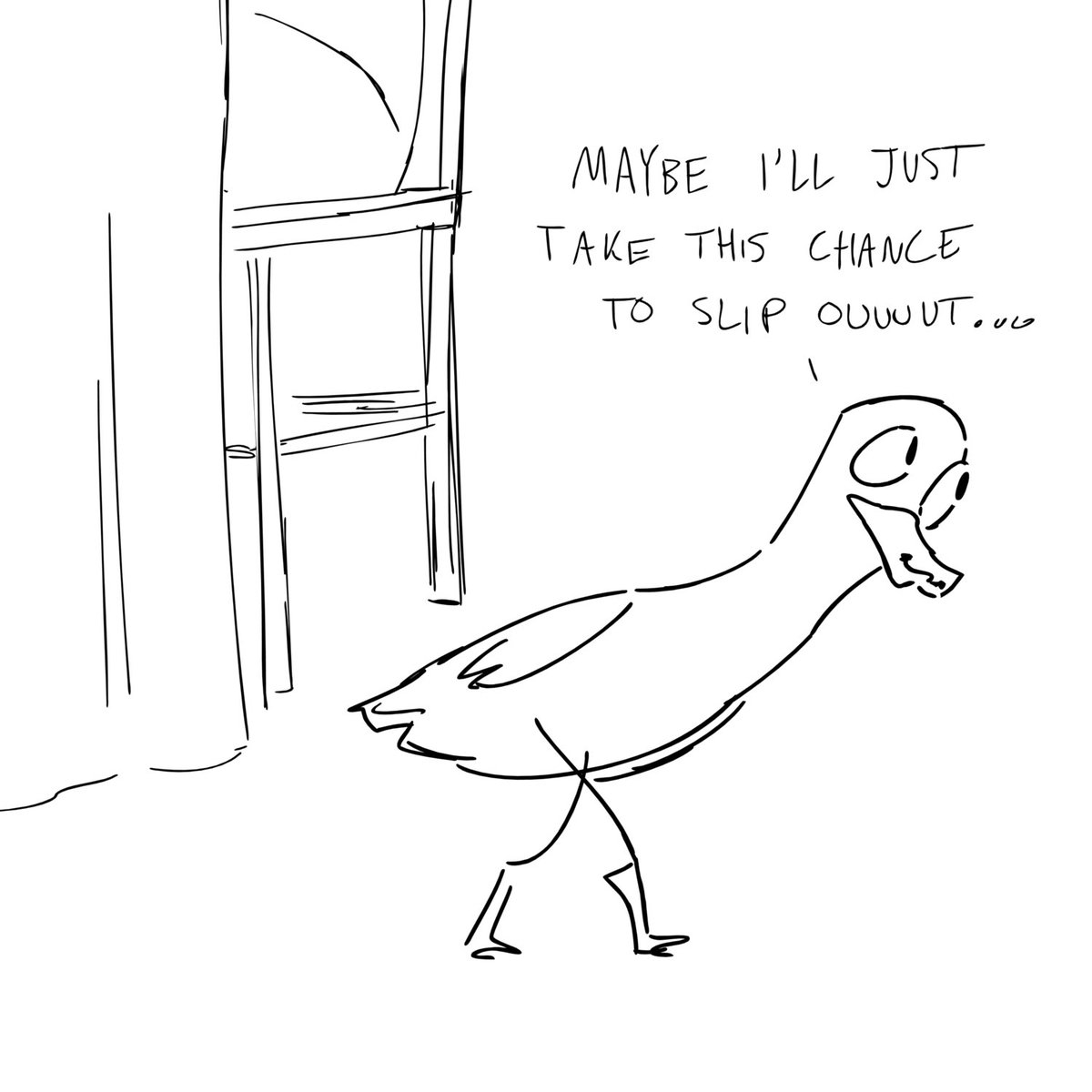 Part 6! Thank you @AWDtwit for the clothing suggestion to differentiate the ducks! #hourlycomicday #hourlycomicday2021