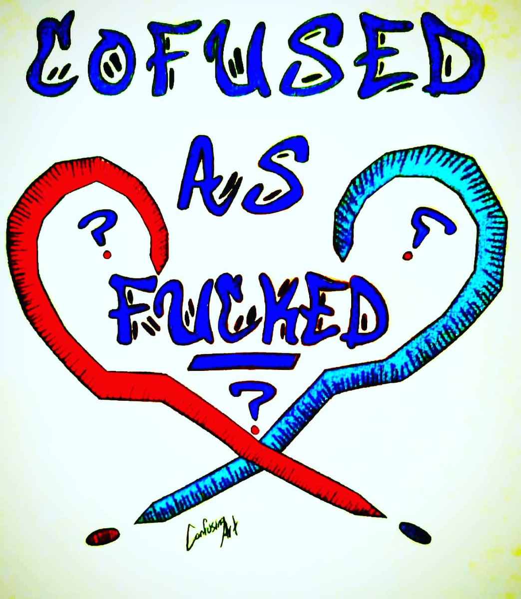 ArtConfusing's tweet image. So #Confused im Cofused As F#cked
#confusingart #alwaysconfusedclothingandapparel #art #Alwaysconfused #embracetheconfusion #clothingbrand #nycartist #myart #nyc #clothing #ArtistOnTwitter #dopeart #artist #handdrawn #pencilartist