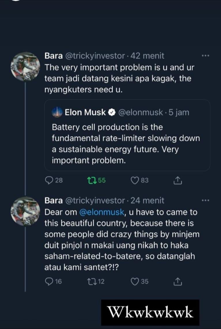 Brader Kaesang Twitterissa Pak Elonmusk Brader Kaesang Twitterissa Pak Elonmusk