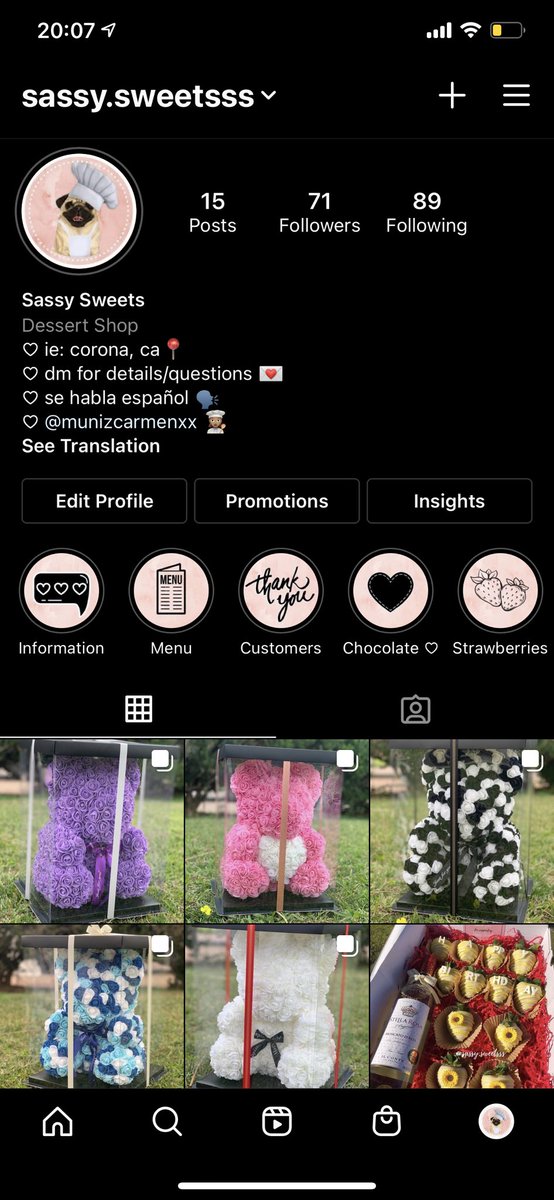 munizcarmenxx's tweet photo. Sweets for any occasions 🍫 & gifts for your loved ones 🌹🧸
Go check out my Instagram page to make an order.
If you have any questions, you can message me 🥰
#Sweets #ChocolateCoveredStrawberries #SmallBusiness #BreakableHearts #supportsmallbusiness #inlandempire #corona https://t.co/4KEPNbJy6p