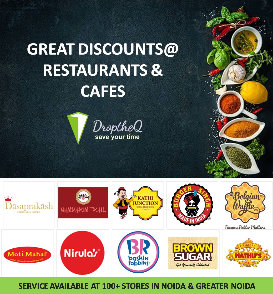 dropthe_q's tweet photo. DroptheQ = No Queues
All you have to do is place your order, pay online, show the QR Code at the counter, and then collect your meal and be seated to have your delicious hot food.
#DroptheQ #queuefree #QSRservices
#droptheq
#Noida #DelhiNCR https://t.co/p0QMXtQtGh