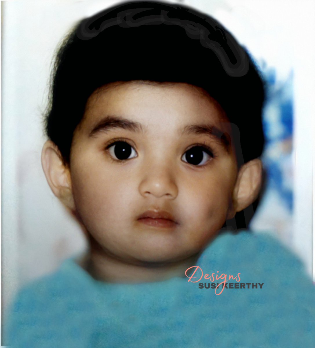 happiness is in peak  by seeing her childhood pics  @KeerthyOfficial  @MenakaSuresh4