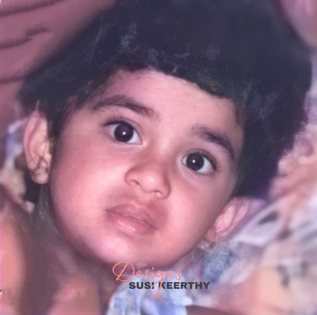 oru small thread with  @KeerthyOfficial akka childhood pics  #KeerthySuresh |  @MenakaSuresh4