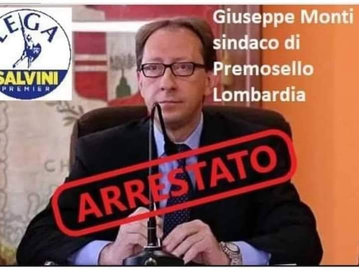 MariaRo99325323's tweet photo. Un attimo di distrazione........
e arrestano un altro della Lega. 
Salvinio tace? https://t.co/ftHAc2TvsD