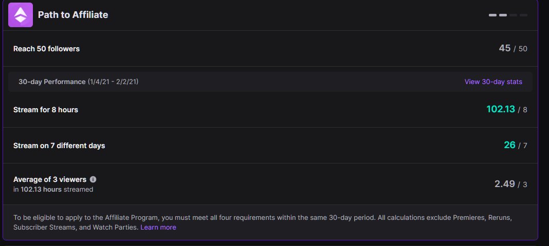 path to affiliate! a little bit more