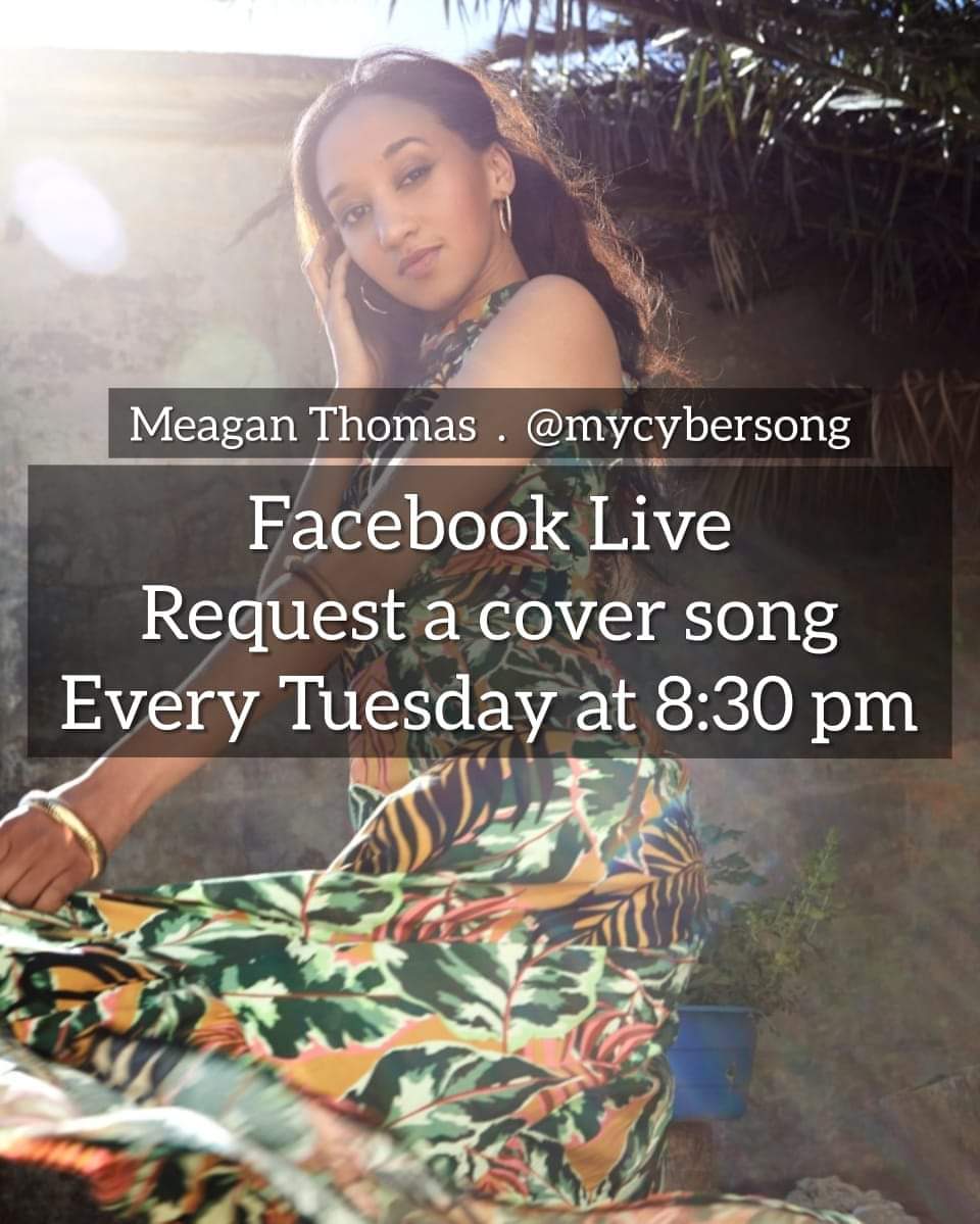 WhosThatGaii's tweet photo. every Tuesday evening Megan Thomas goes live on Facebook doing requests! #requests #live #singersongwriter https://t.co/PpNZ6uAHbm