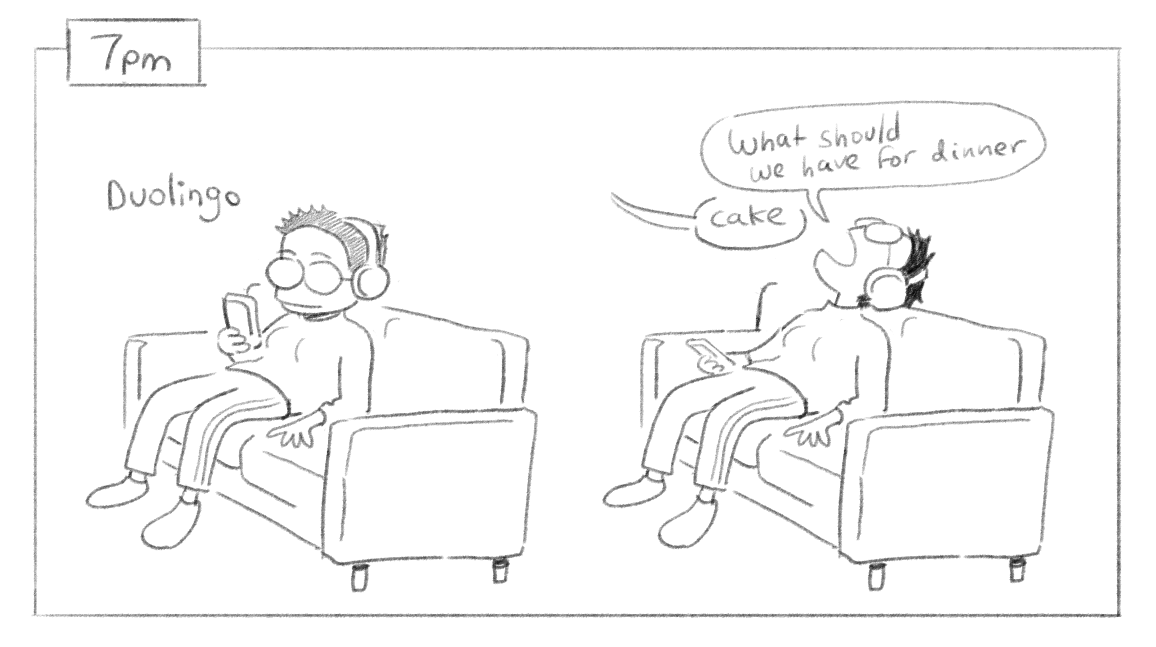 still havent eaten yet 