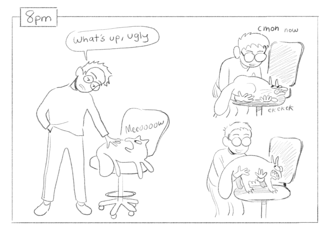 still havent eaten yet 