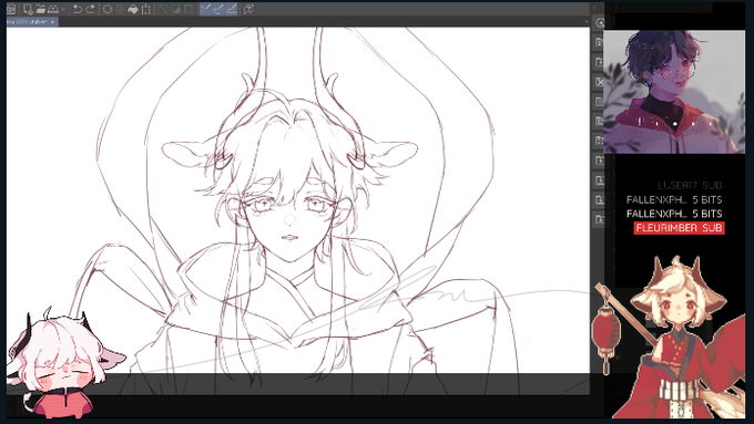 [MIC OFF] attempting to draw vtuebr esu ? https://t.co/YxcKTpUDeY 