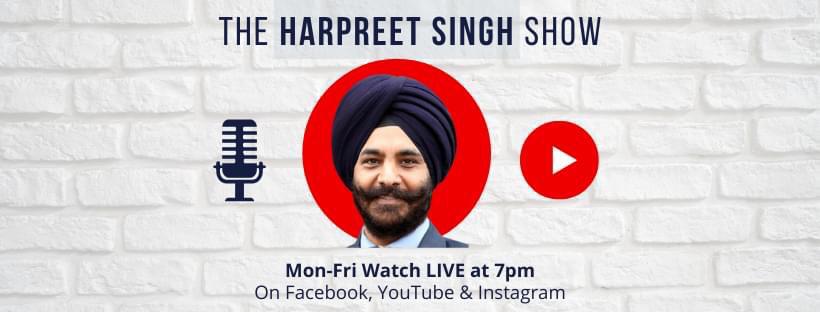 The Harpreet Singh Show brings to the fore stories that are inspiring and moving. Learn about fascinating people from the South Asian community and their positive contribution to the society. Monday to Friday 7 pm (PST) &amp; 830 am (IST)
facebook.com/HarpreetSinghS…