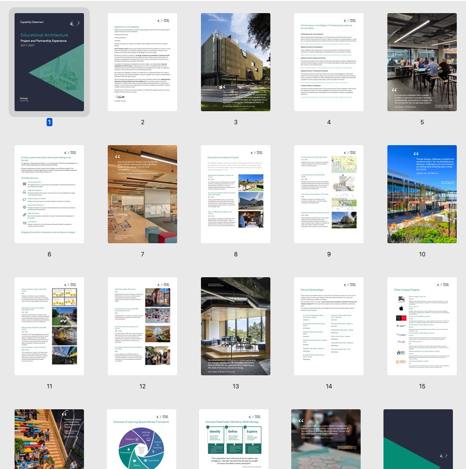 Just finished updating a doc that outlines how we support schools and architects in the design of #learningspaces. 

Great to reflect and gather stories from different projects. Let me know if you would be interested in a copy of our pdf to find out more.

#putlearningfirst