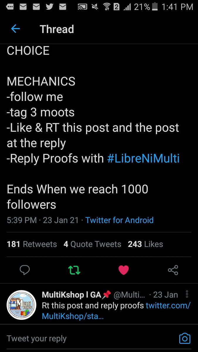 jwnmails's tweet photo. @MultiKshop @sunniecart @jeoniecart @jungwonizer #LibreNiMulti https://t.co/wtFhmS0Mmo