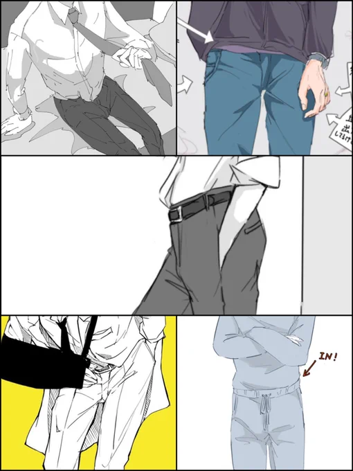 下半身までの絵はあまり描きませんが、なぜかラクガキレベルで描いたものたちには結構ある。男の子の下半身って、女の子みたいにふっくらしてなくてとても可愛いです。

#過去絵 
#イラスト 
#絵描きさんと繋がりたい 
