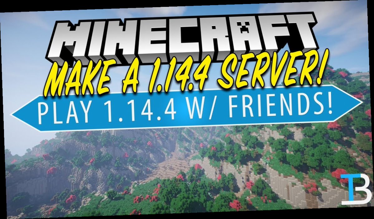 how to download your own minecraft server 1.14.4 / Twitter