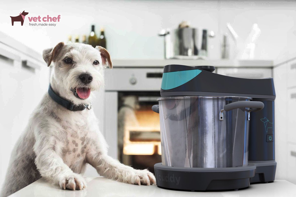 GoodVetPetGuide's tweet photo. NEW #Competition
#win A Buddy Pet Food Maker from @VetChef  
It's the world’s 1st fresh #petfood maker - this super-smart machine does it all for you – weighing, chopping, mixing &amp; cooking.
Just add the ingredients, and let Buddy do the rest! 
https://t.co/am9oa4UKke https://t.co/QepUeoVyGm