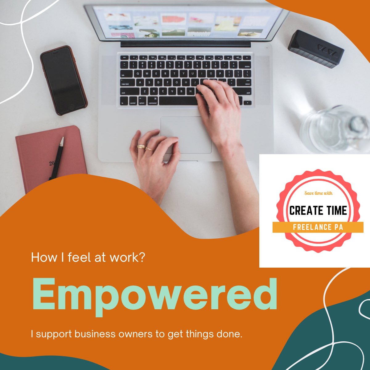 createtimeVA's tweet image. I am a VA, who can help support your business with all your admin needs. Allow me to create time for you and your business to focus on your goals and achieve a work/life balance.
Contact me for a free 30 min consultation to see how I can help your business grow.#virtualassistant